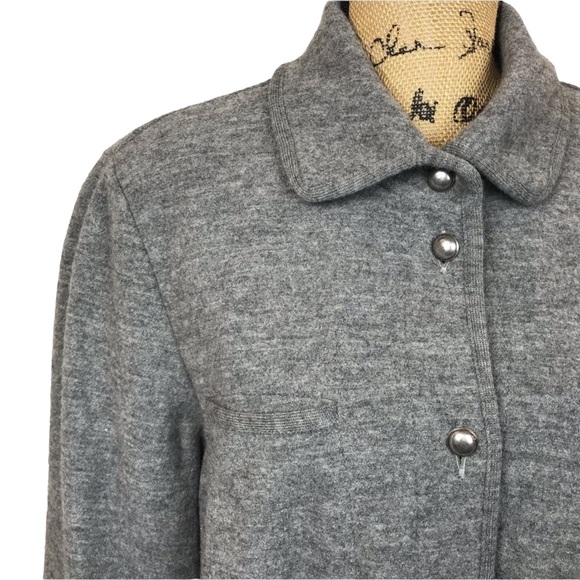 VTG Geiger “Made in Austria” Wool Jacket Gray - Picture 7 of 12